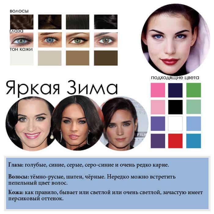 яркая зима